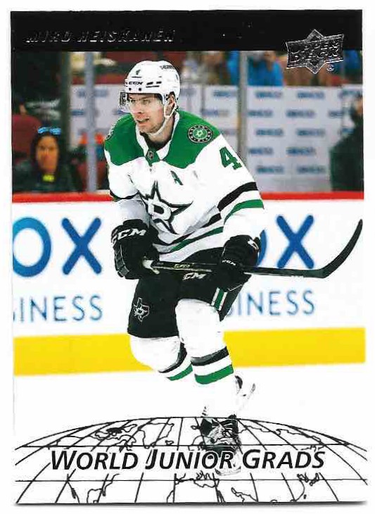 World Junior Grads MIRO HEISKANEN 22-23 UD Series 2
