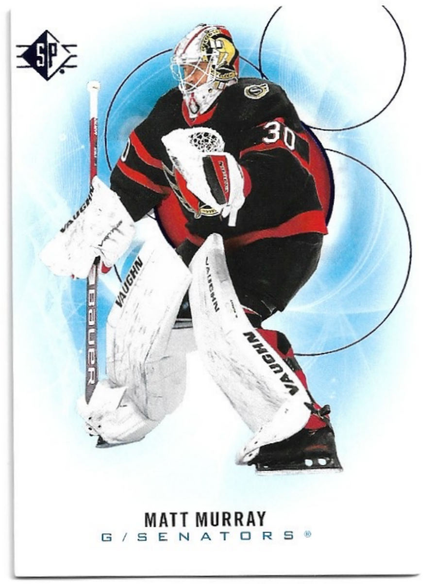 Blue MATT MURRAY 20-21 UD SP Hockey