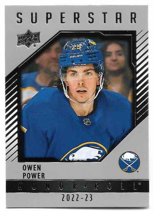 Rookie Honor Roll OWEN POWER 22-23 UD Series 2