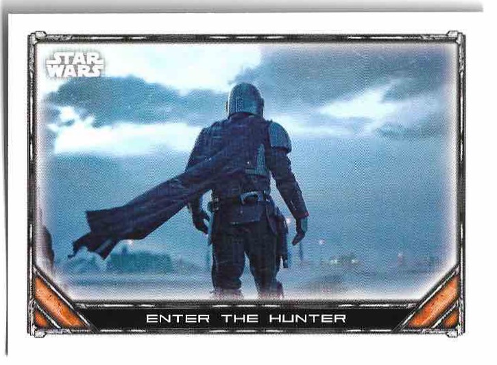 ENTER THE HUNTER DIN DJARIN 2022 Topps Mandalorian Star Wars