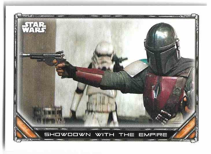 SHOWDOWN WITH THE EMPIRE 2022 Topps Mandalorian Star Wars