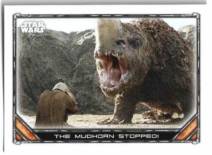 THE MUDHORN STOPPED 2022 Topps Mandalorian Star Wars