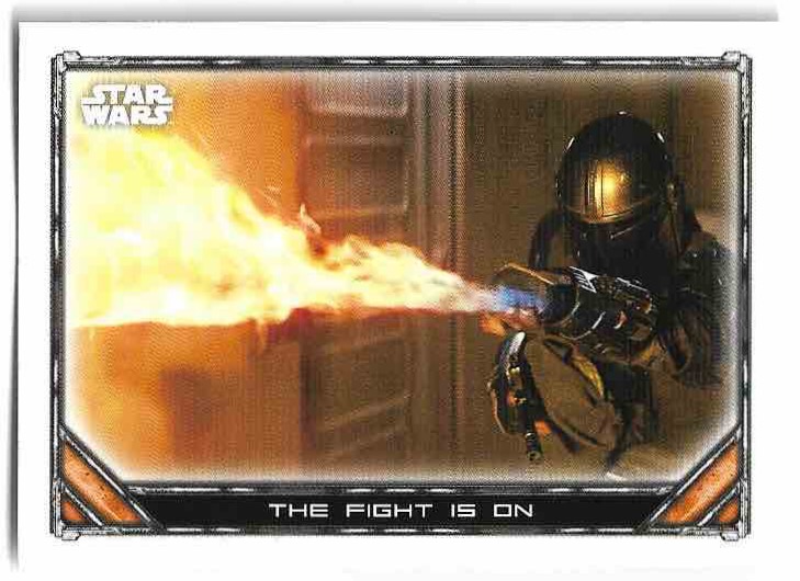 THE FIGHT IS ON 2022 Topps Mandalorian Star Wars