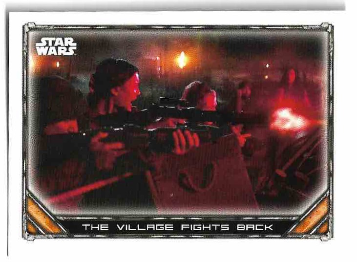 THE VILLAGE FIGHTS BACK 2022 Topps Mandalorian Star Wars