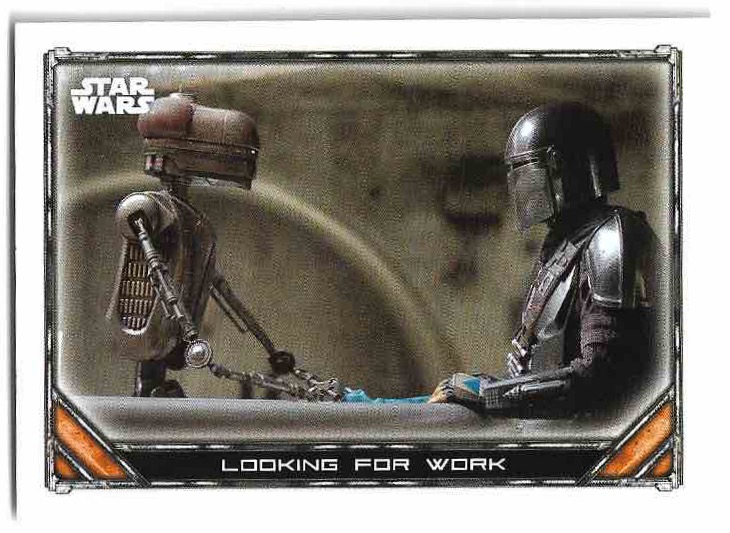 LOOKING FOR WORK 2022 Topps Mandalorian Star Wars