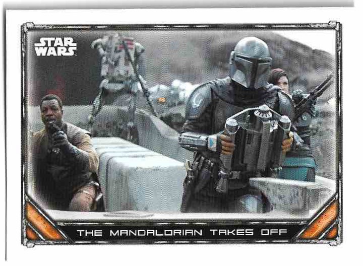 THE MANDALORIAN TAKES OFF 2022 Topps Mandalorian Star Wars