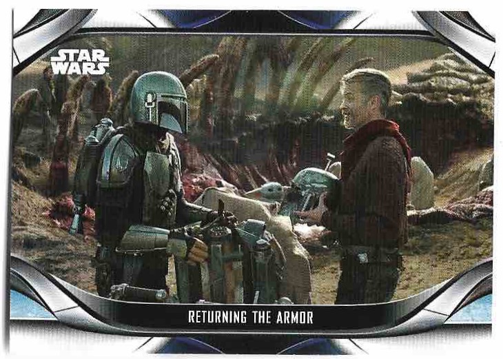 RETURNING THE ARMOR 2022 Topps Mandalorian Star Wars