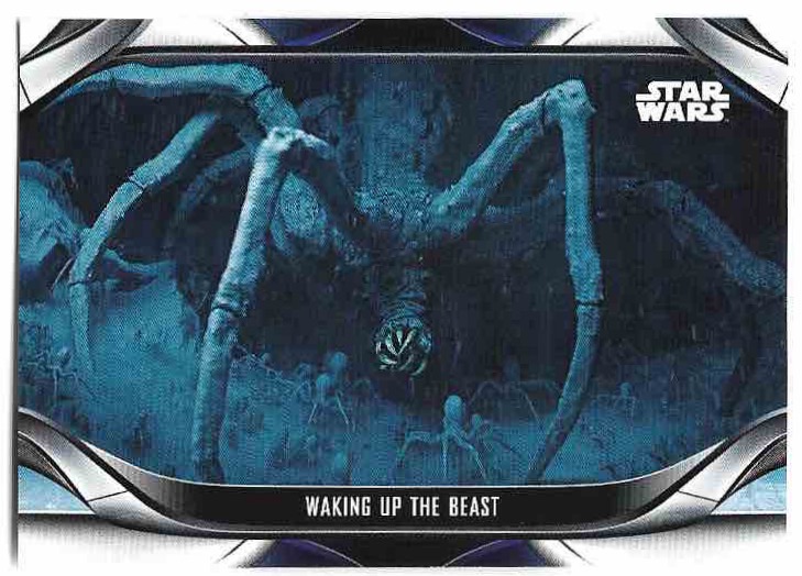 WAKING UP THE BEAST 2022 Topps Mandalorian Star Wars