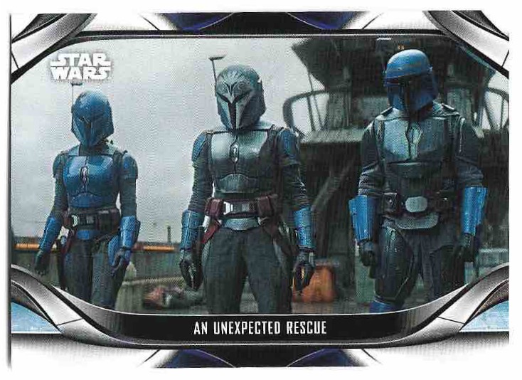 AN UNEXPECTED RESCUE 2022 Topps Mandalorian Star Wars