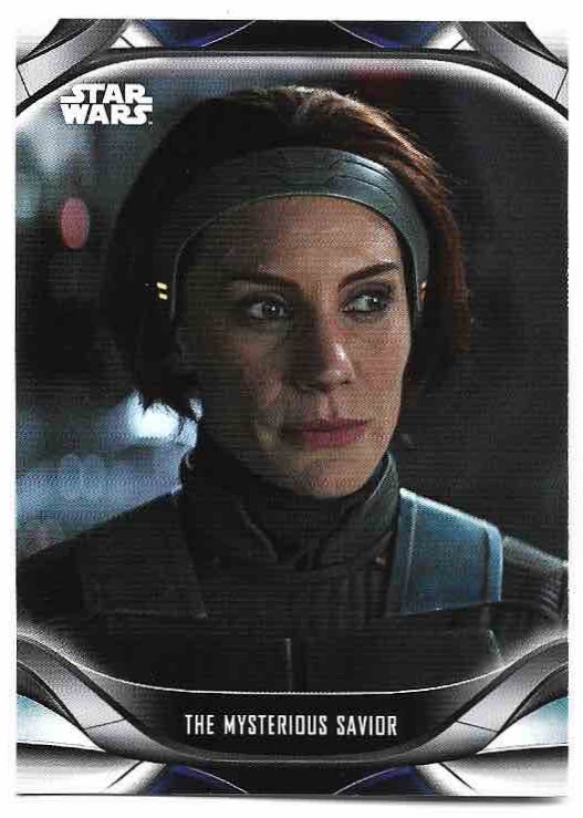 THE MYSTERIOUS SAVIOUR 2022 Topps Mandalorian Star Wars