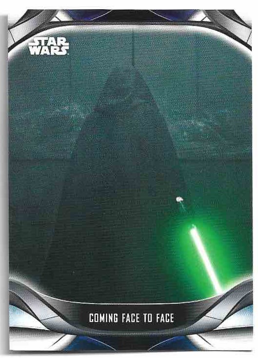 COMING FACE TO FACE 2022 Topps Mandalorian Star Wars