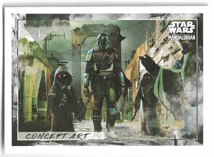 Concept Art CHAPTER 3 2022 Topps Mandalorian Star Wars