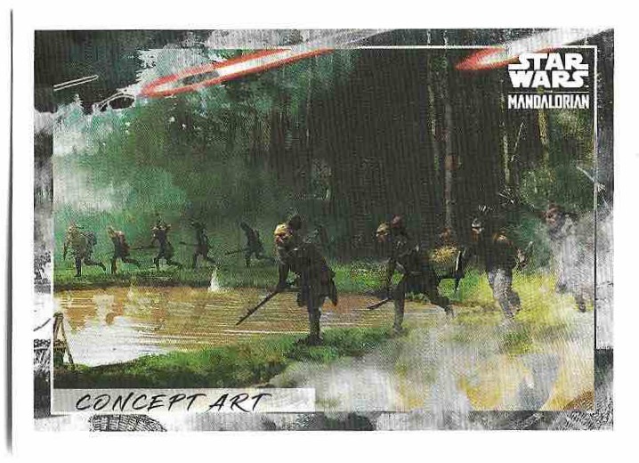 Concept Art CHAPTER 4 2022 Topps Mandalorian Star Wars