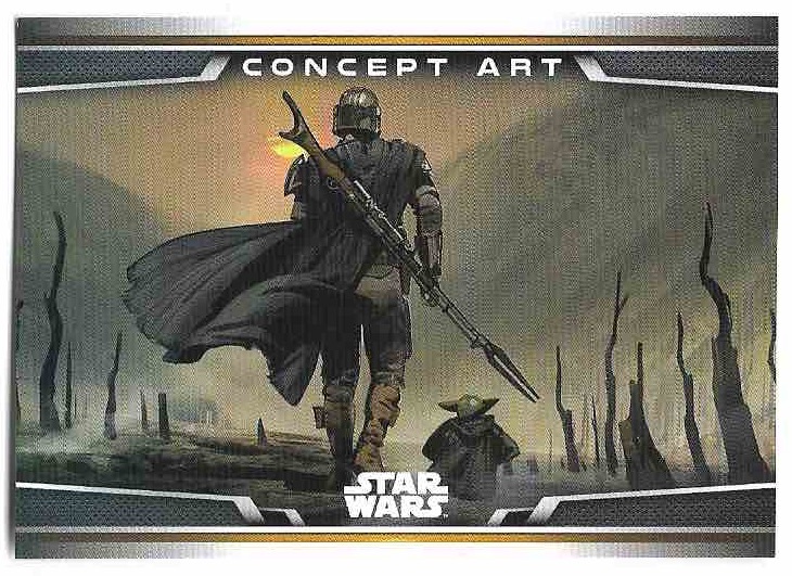 Concept Art CHAPTER 13 2022 Topps Mandalorian Star Wars