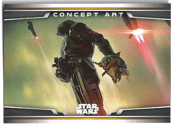Concept Art CHAPTER 14 2022 Topps Mandalorian Star Wars