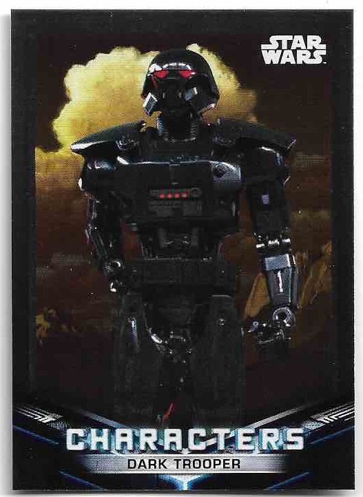 Characters DARK TROOPER 2022 Topps Mandalorian Star Wars