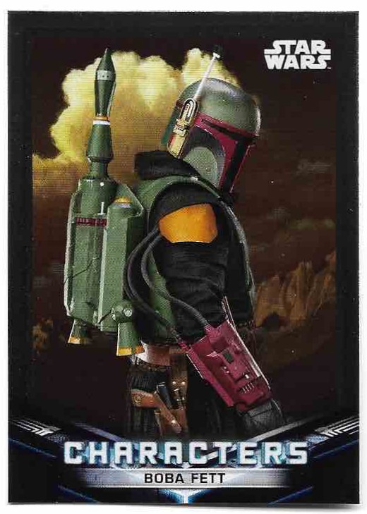 Characters BOBA FETT 2022 Topps Mandalorian Star Wars