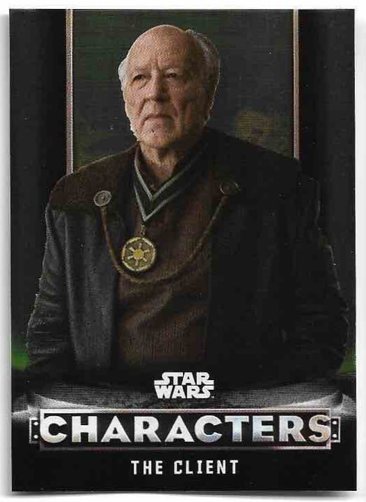 THE CLIENT 2022 Topps Mandalorian Star Wars