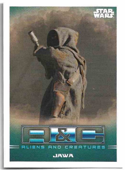 Aliens and Creatures JAWA 2022 Topps Mandalorian Star Wars