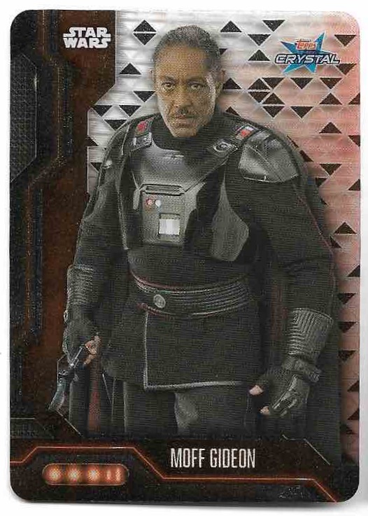 Crystal MOFF GIDEON 2022 Topps Mandalorian Star Wars