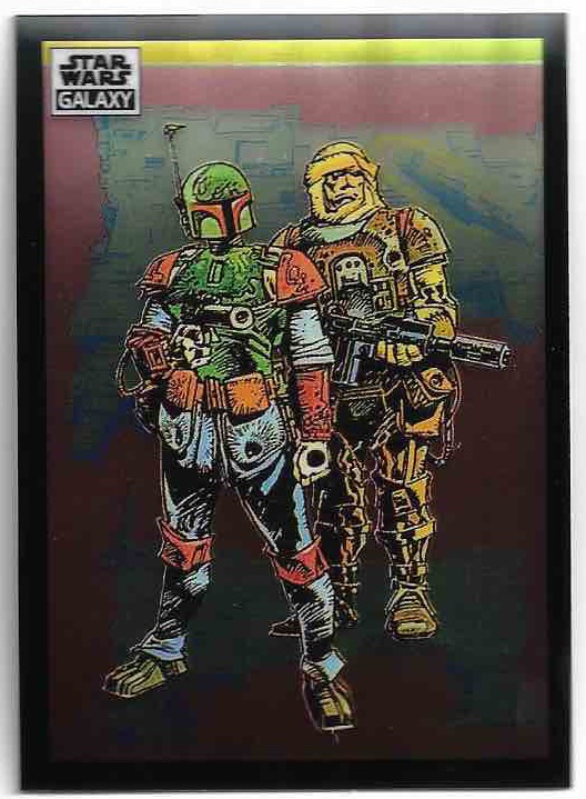 BOUNTY HUNTERS 2022 Topps Mandalorian Star Wars
