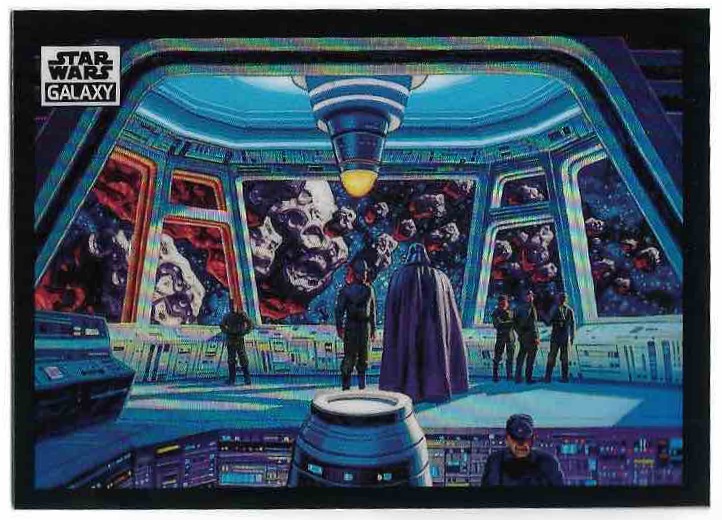 Refractor ABOARD THE BRIDGE 2022 Topps Mandalorian Star Wars