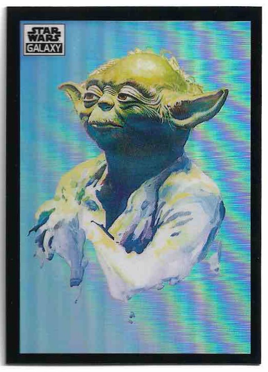 Refractor YODA 2022 Topps Mandalorian Star Wars
