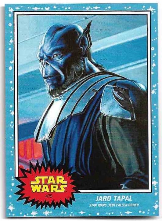 JARO TAPAL Topps Living Set Star Wars /1345