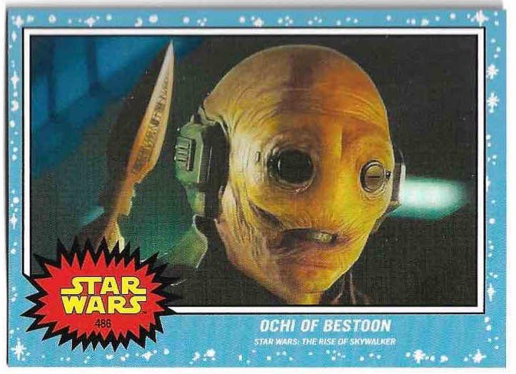 OCHI OF BESTOON Topps Living Set Star Wars /840