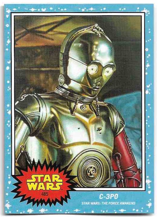 C-3PO Topps Living Set Star Wars /1158