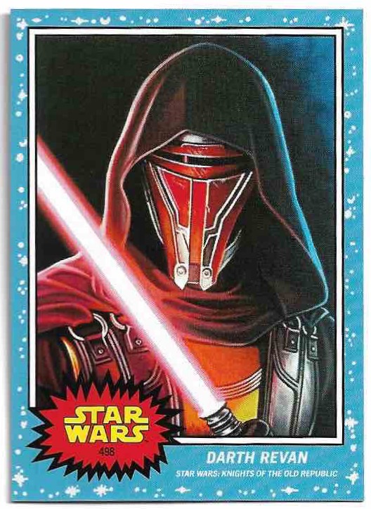 DARTH REVAN Topps Living Set Star Wars /1896