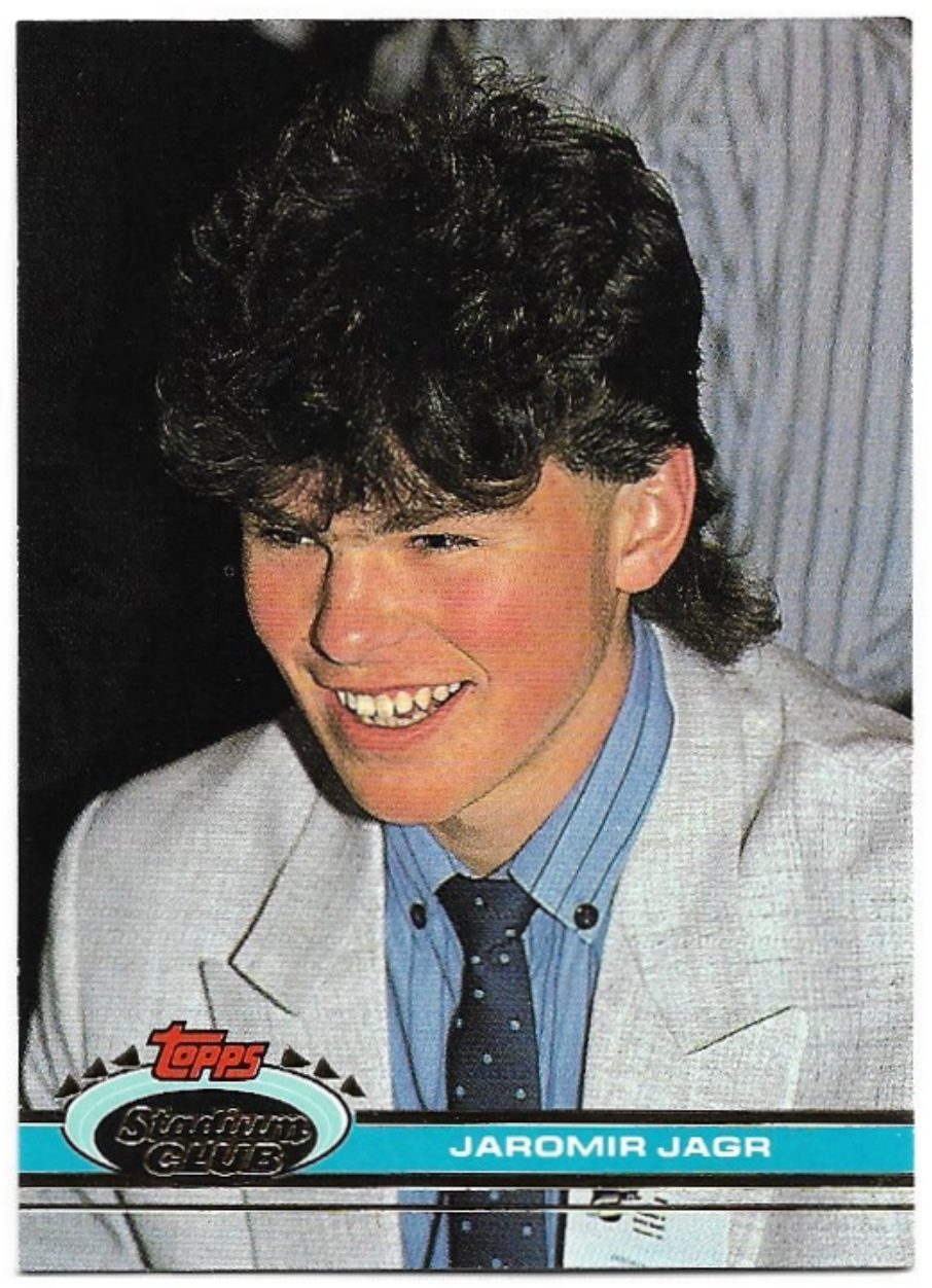 JAROMÍR JÁGR 91-92 Topps Stadium Club