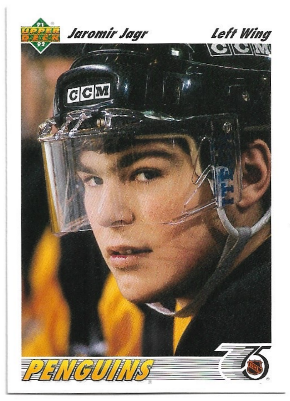 JAROMÍR JÁGR 91-92 Upper Deck