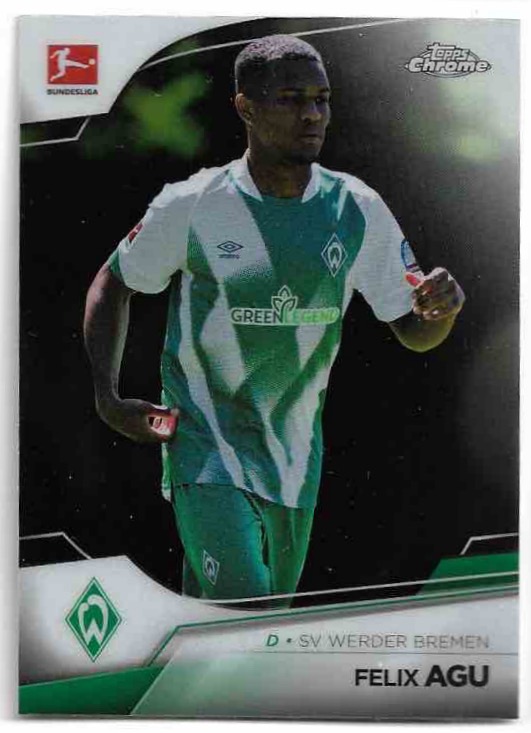 FELIX AGU 22-23 Topps Chrome Bundesliga