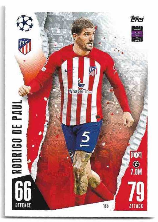 RODRIGO DE PAUL 23-24 Match Attax UCL