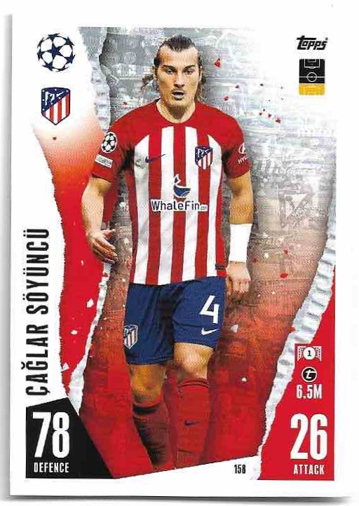 CAGLAR SOYUNCU 23-24 Match Attax UCL