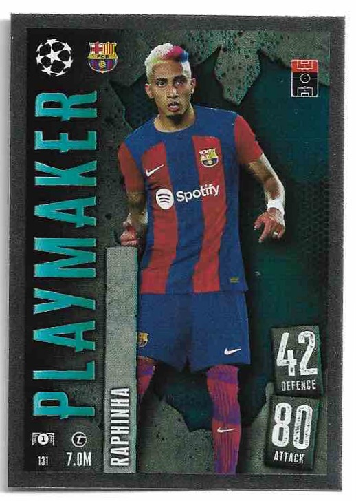 Playmaker RAPHINHA 23-24 Match Attax UCL