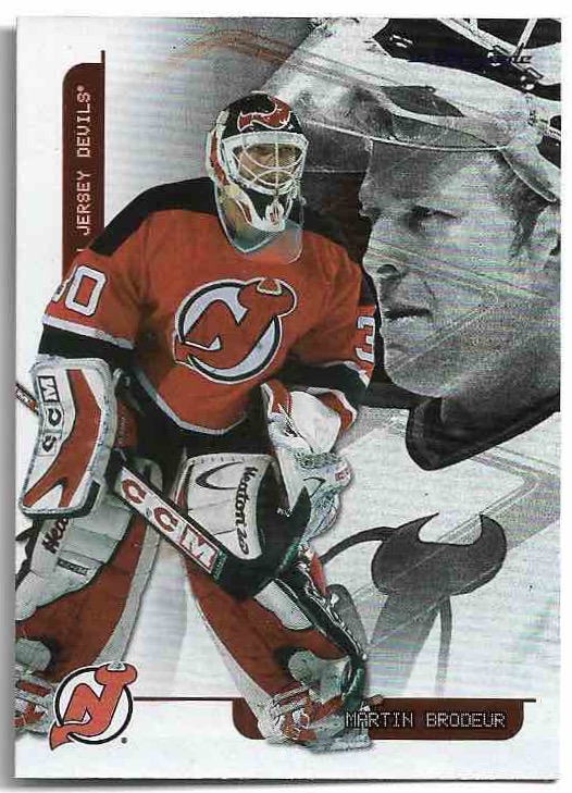 Foil MARTIN BRODEUR 03-04 In the Game Toronto Star