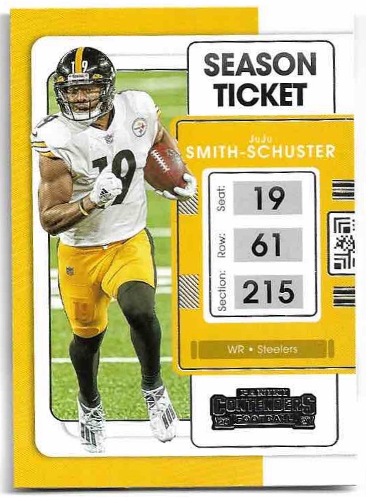 JUJU SMITH-SCHUSTER 2021 Panini Contenders Football