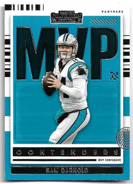 MVP SAM DARNOLD 2021 Panini Contenders Football