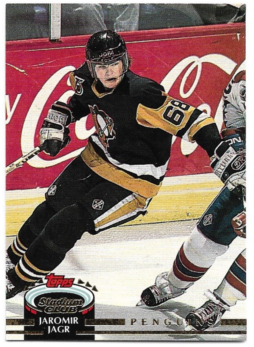 JAROMÍR JÁGR 92-93 Topps Stadium Club