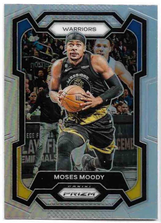 Silver Prizm MOSES MOODY 23-24 Panini Prizm Basketball