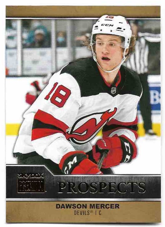 Rookie Skybox Premium Prospect DAWSON MERCER 21-22 UD Metal Universe