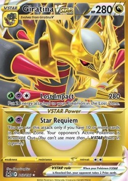 Secret Rare - GIRATINA VSTAR