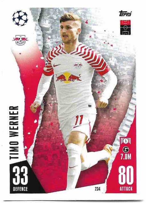 TIMO WERNER 23-24 Match Attax UCL
