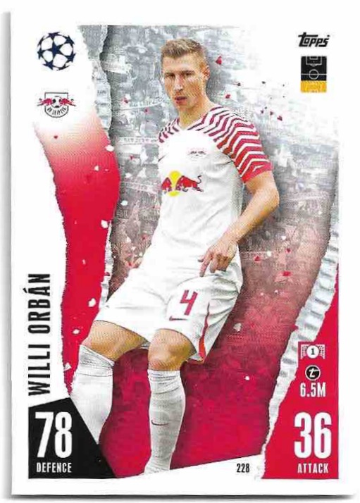WILLI ORBAN 23-24 Match Attax UCL