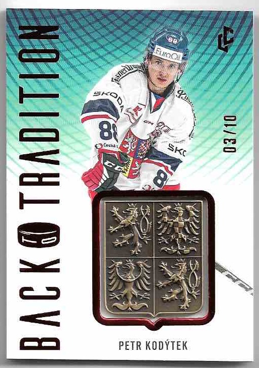Red Back to Tradition PETR KODÝTEK 23-24 Legendary Cards Expectations Road to Prague /10