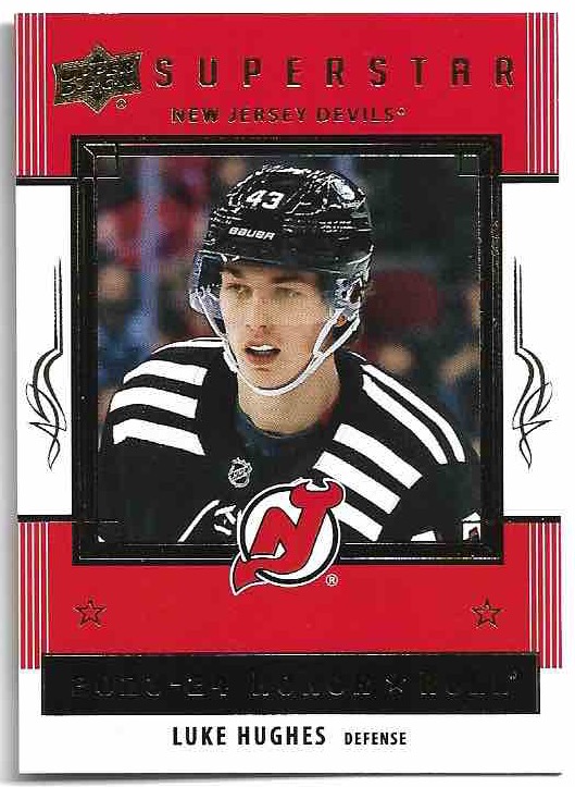 Rookie Honor Roll LUKE HUGHES 23-24 UD Series 2