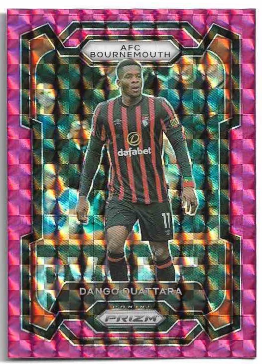 Pink Mosaic Prizm DANGO OUATTARA 23-24 Panini Prizm Premier League