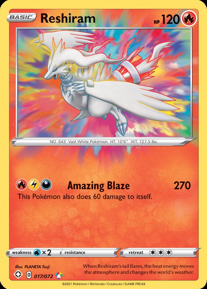 Amazing Rare - RESHIRAM
